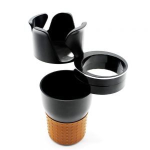 5 in 1 Car Cup/Car Sunglass/Car Mobile Holder Storage Cup Holder (Color: Brown; Black) (Pack of 1)